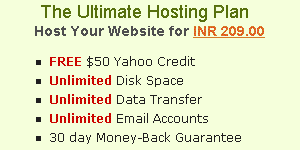 The Ultimate Hosting Plan - Host Your website for INR 209.